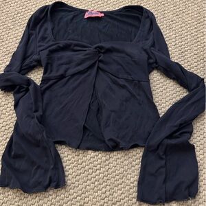Edikted Elegant navy Top